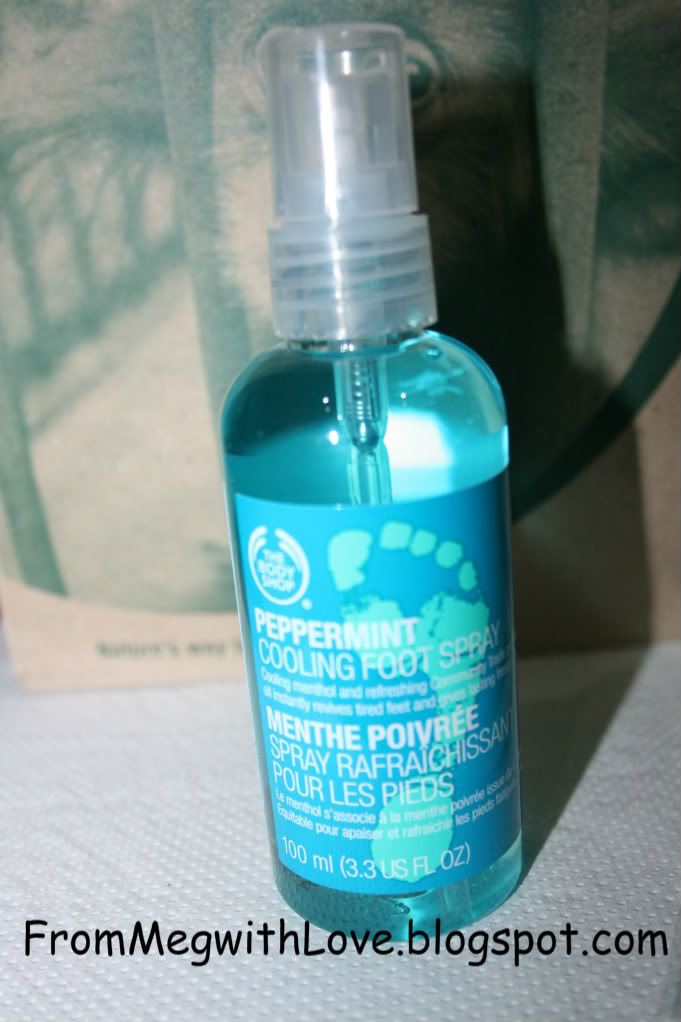 The Body Shop - Spray mentolat revigorant pentru picioare