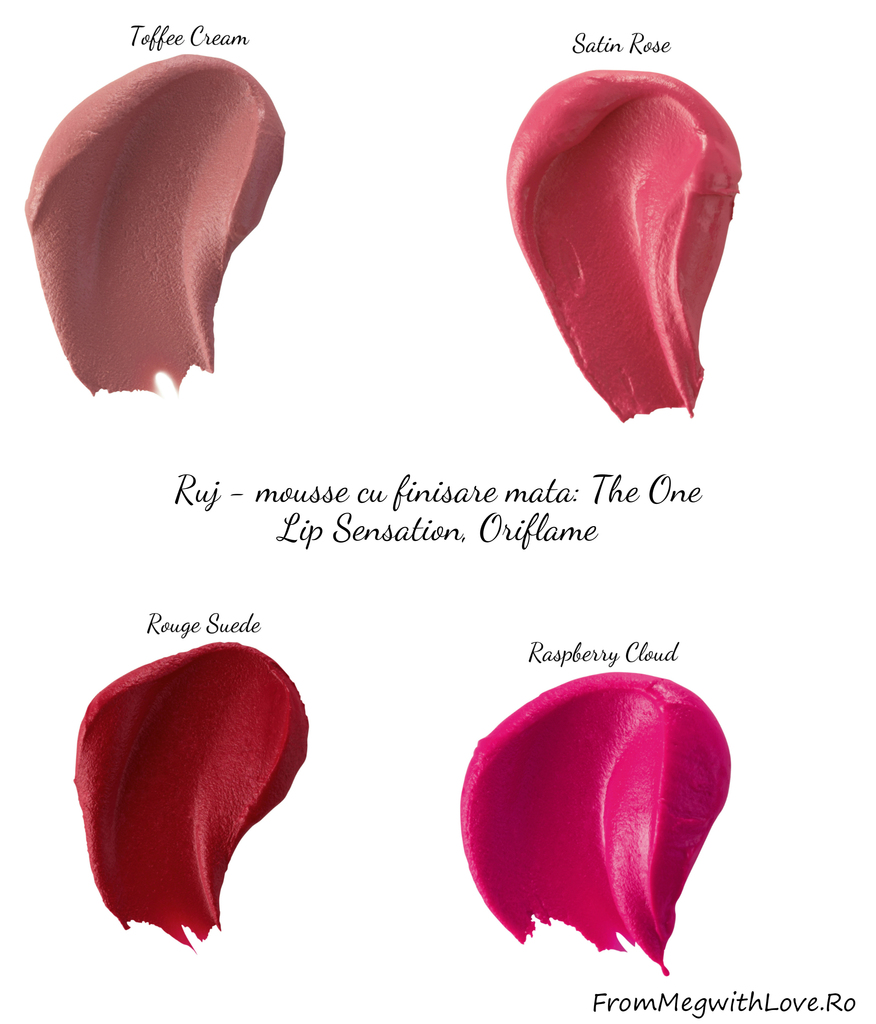Noutăţi Oriflame: ruj-mousse cu finisare mată Lip Sensation, The One
