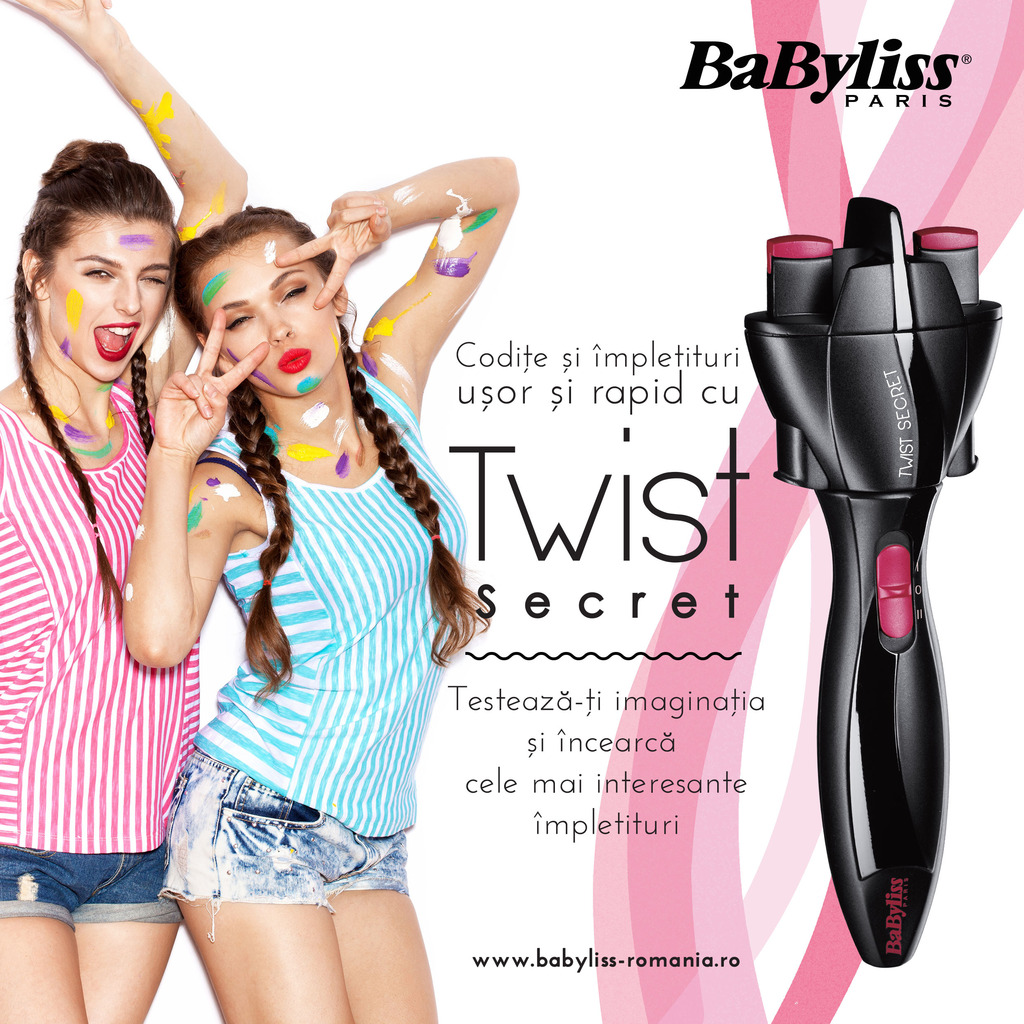 Twist Secret: ultima super-invenţie BaByliss Paris + Cinci motive pentru a-l cumpăra