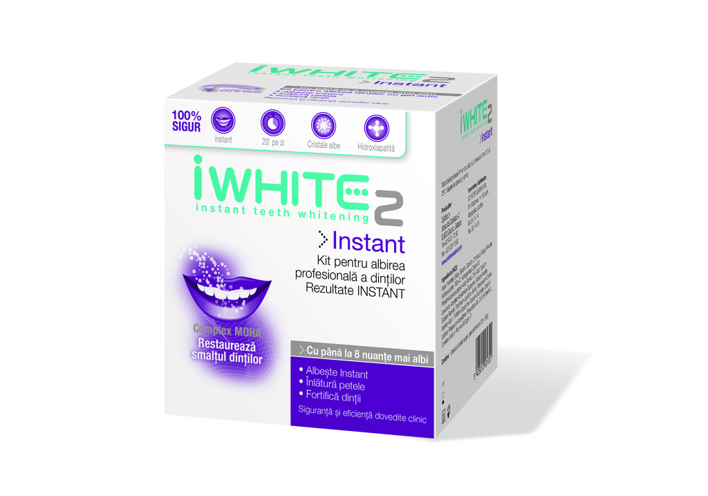 iWhite2 - noul kit pentru albirea profesională a dinţilor