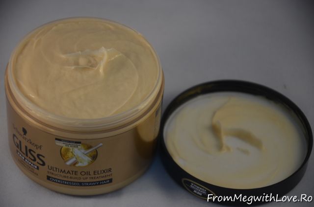 Gama Gliss Ultimate Oil Elixir: şampon, balsam şi mască păr