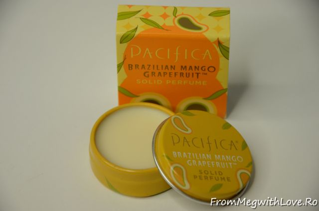 Parfum solid Pacifica - Brazilian Mango Grapefruit