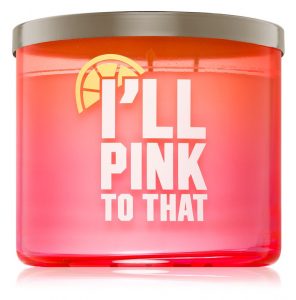 Lumânările parfumate: una dintre bucuriile toamnei mele: Lumânare Victoria's Secret PINK I'll Pink to That