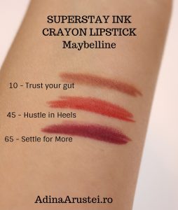 Beauty news: Rujurile creion Maybelline SuperStay Ink Crayon