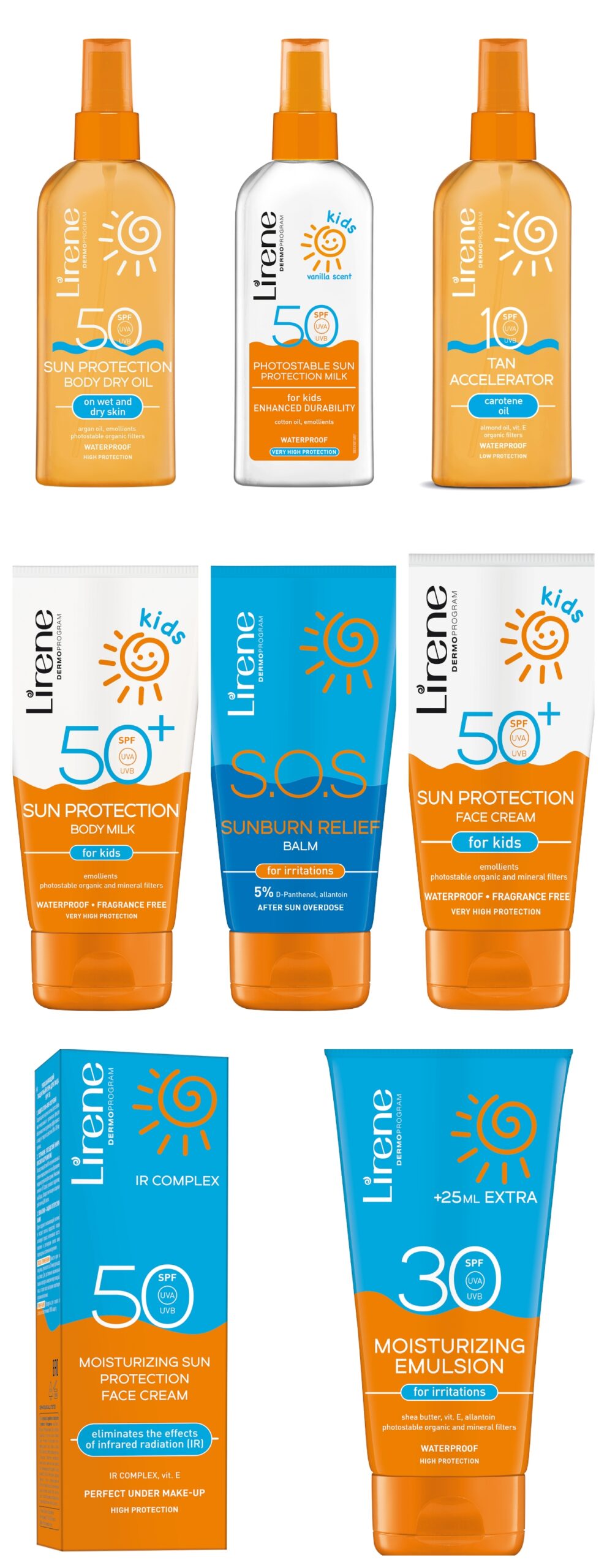 produse Lirene Sun