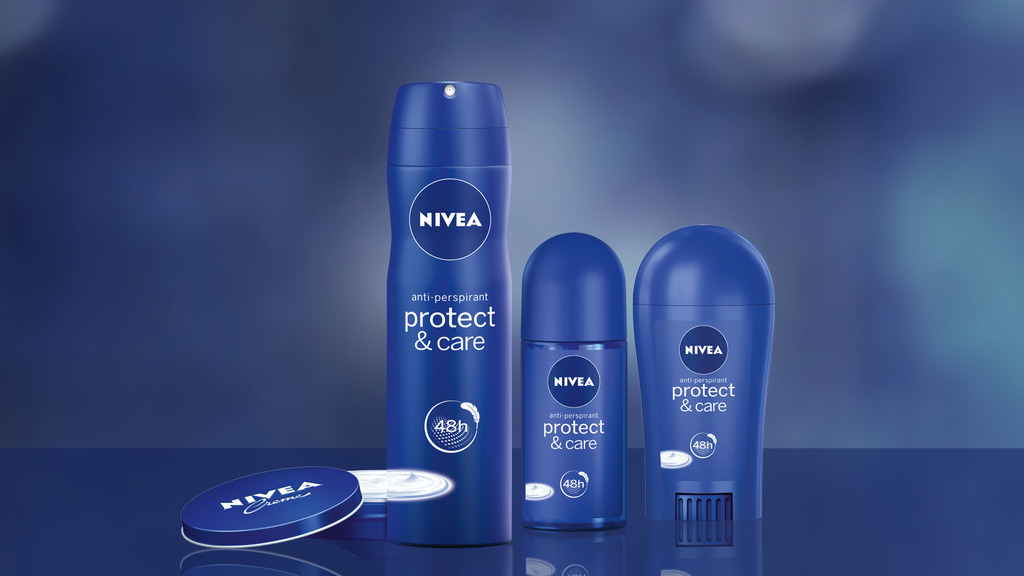 Noutăţi Nivea: gamele de deodorante Protect & Care