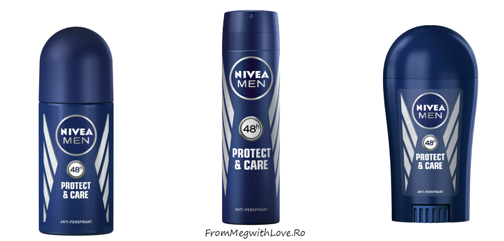 Noutăţi Nivea: gamele de deodorante Protect & Care