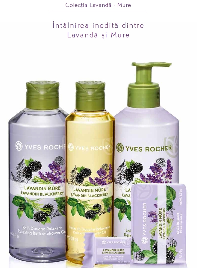 Noua colecţie Plaisirs Nature de la Yves Rocher: răsfăţ suprem pentru simţuri