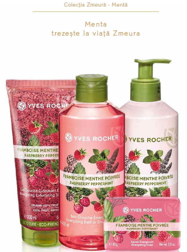 Noua colecţie Plaisirs Nature de la Yves Rocher: răsfăţ suprem pentru simţuri