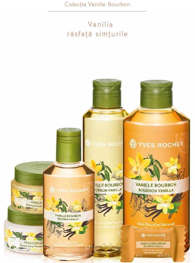 Noua colecţie Plaisirs Nature de la Yves Rocher: răsfăţ suprem pentru simţuri