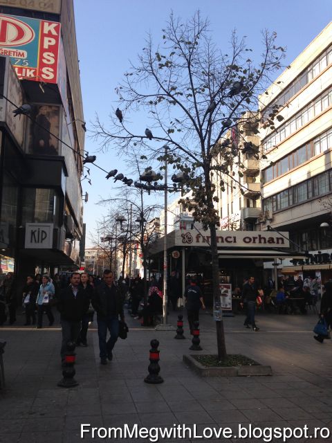 Turist in Turcia. Ankara