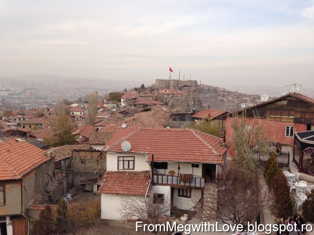 Turist in Turcia. Ankara