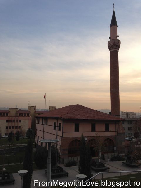 Turist in Turcia. Ankara