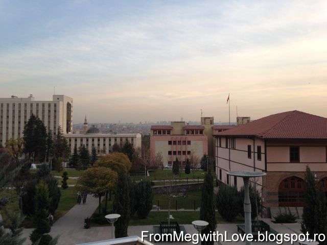 Turist in Turcia. Ankara