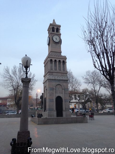 Turist in Turcia. Ankara