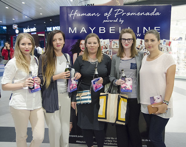 Eveniment deschidere makeup boutique Maybelline - Promenada Mall